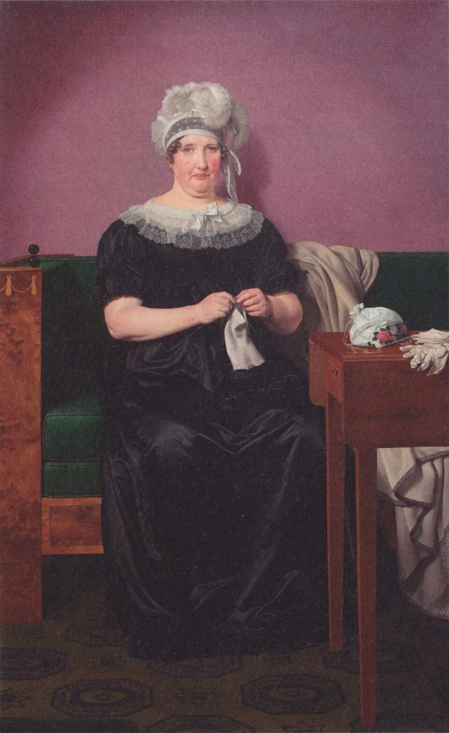 Ritratto di Frederikke Christiane Schmidt - 1818, Den Hirschsprungske Samling